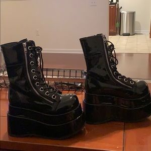 Demonia Wicked Vampyro Platform Boots 